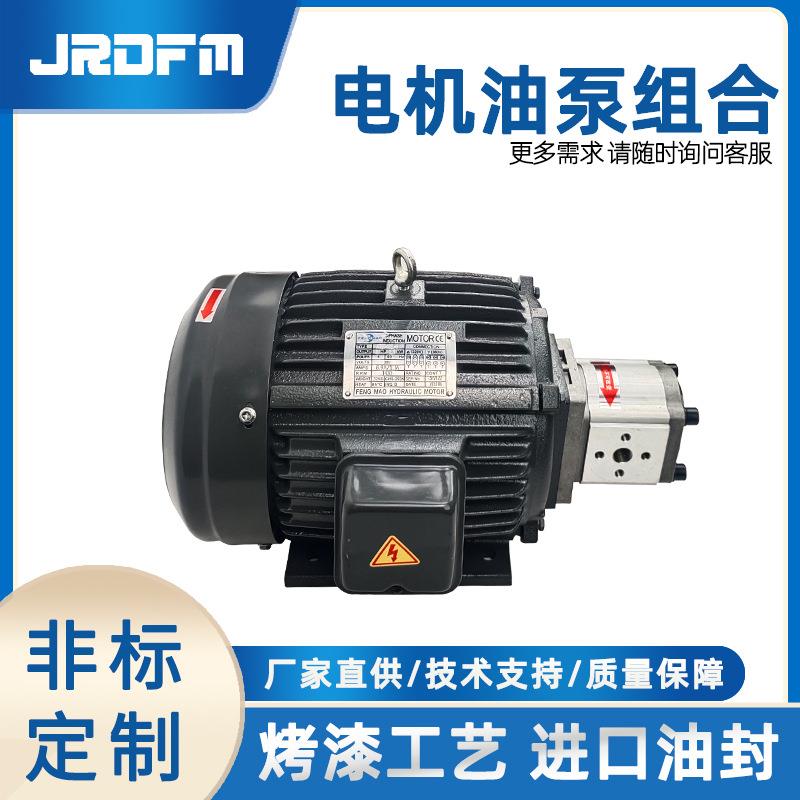 电机+油泵组合液压油泵电机组0.75KW/1.5KW/2.2/3KW/4KW/5.5KW