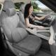 up座椅套 通用马鞍垫翻毛皮半包通风元 比亚迪元 UP专用汽车坐垫四季