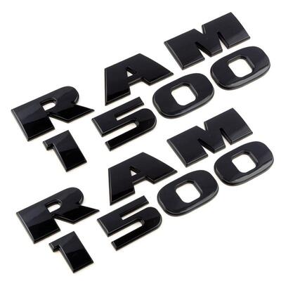 适用新款道奇 RAM1500 HEMI 5.7liter 车标 排量标 改装贴标4件套