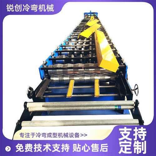 686彩钢压瓦机梯形瓦成型机非洲用压瓦机械设备全自动