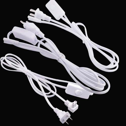 T4T5T8日光灯荧光灯led灯管开关线插头电源线23孔灯饰灯具配件