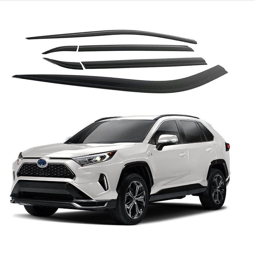 适用于2019-2022RAV4 6片装车窗雨眉遮雨挡晴雨挡雨