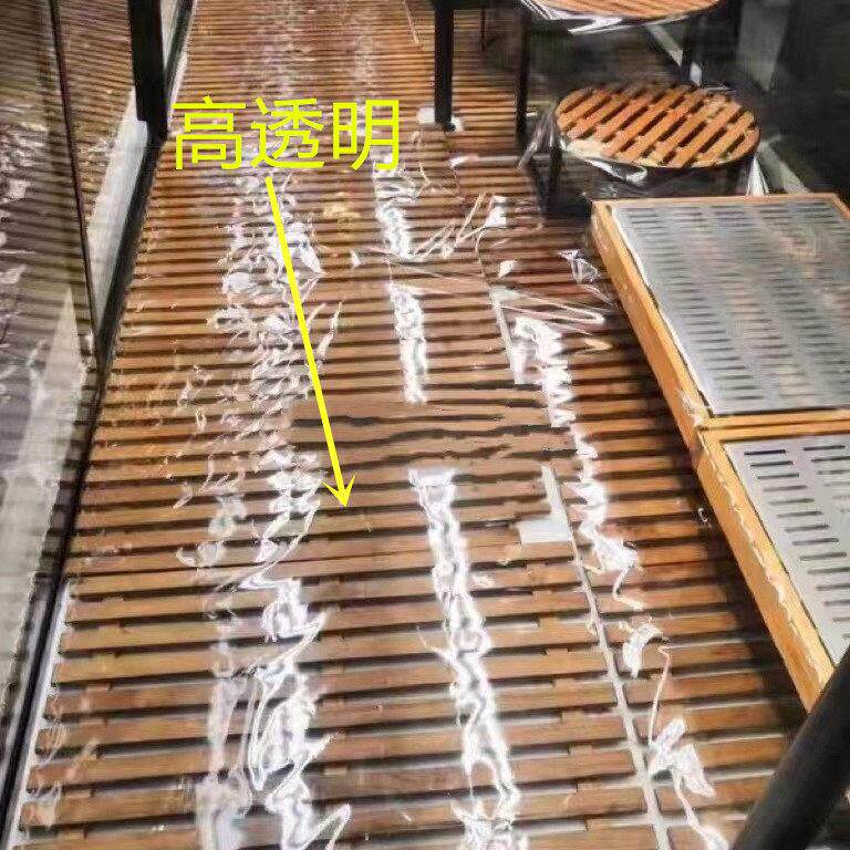 食品级现烤柜透明垫纸面包柜玻璃纸烘焙蛋糕中岛柜防油塑料单片图片