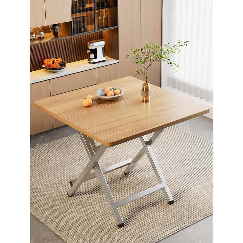 新款可摺叠餐桌小桌子家用简易桌子摺叠桌出租屋户外可携式摆摊吃