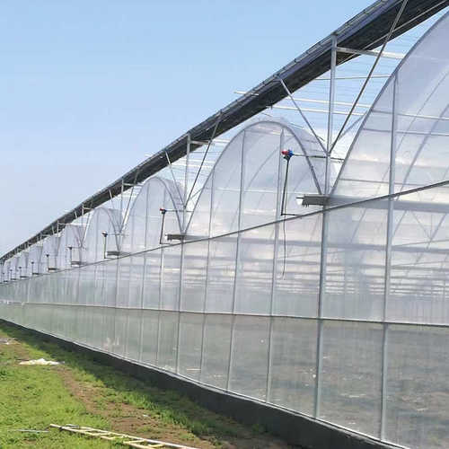 连栋薄膜温室冷暖春秋棚 蔬菜大棚单体拱棚春秋冷暖面包棚
