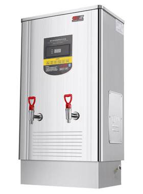 12KW全自动商用不锈钢电热开水器100L开水机zk-120程控数显