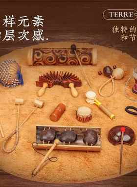 高档terr音e贝罗木舞铃多打击乐器Agog声疗o愈瑜伽冥想灵修ASMR乐