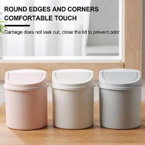 Desktop Small Trash Can Convenient Garbage Bin Household