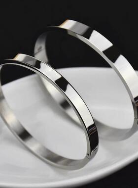 European and American 468mm smooth titanium steel couple ope