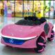 高档车儿童动车四轮带遥控宝女宝汽车四驱充电童车男小孩电玩具可