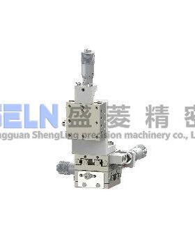 供应XYZ轴LBDV25-L-C2尺寸25*25直线滚珠型手动微调架位移平台