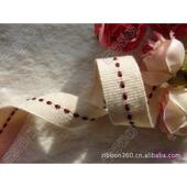 3色15mm跳点平纹涤棉带