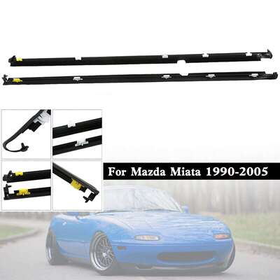 适用马自达MX5 Miata车门窗玻璃外压条挡水切密封条NA01-58-810F