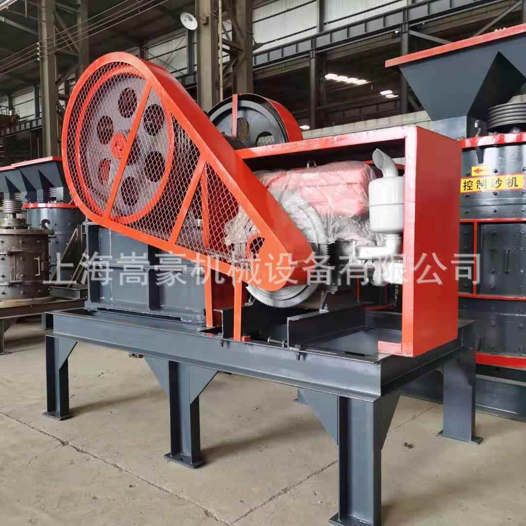 现货供应柴油机驱动破碎机金矿铜矿石强力颚式破碎机可出口