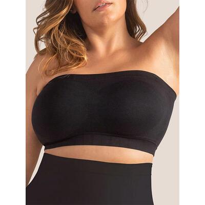 Womens Pack Seamless Strapless Tube Bras Wire Free Pad