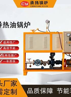 节能环保10KW0.8万大卡电导热油锅炉学校酒店宾馆小区集中供暖
