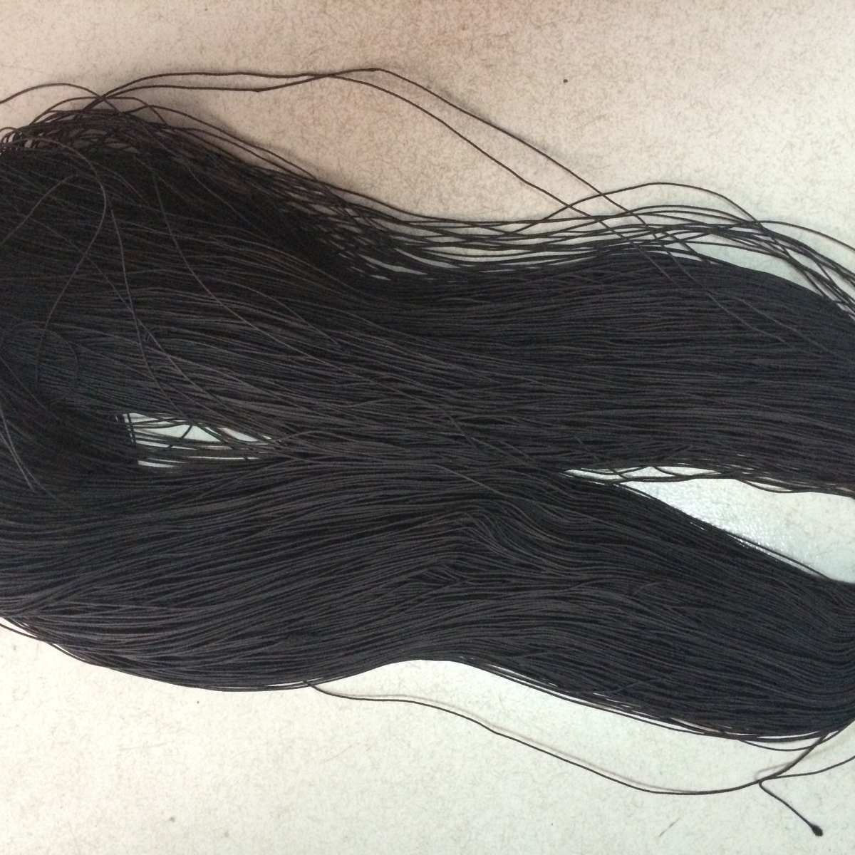 1.2mm黑鱼丝涤纶绳织带，吊牌用绳，手机饰品用线绳