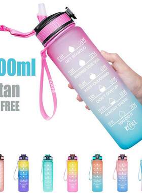 1000ml water bottle tritan BPA free Sports cup Waterbottle