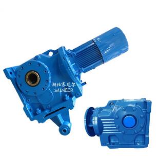 K系列KAT127 K167双面磨齿花键空心轴齿轮减速电机 KAZ157