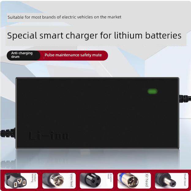 24V锂电池充电器三元7串29.4V24伏2A3A4A5A8A10A专用电动摩托车