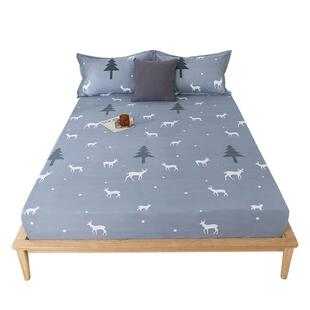 Fitted Bed Sheet Band Sheet弹力带子床单床笠 Elastic Bedsheet