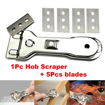 1PC Multifunction Glass Ceramic Hob Scraper Cleaner Remover