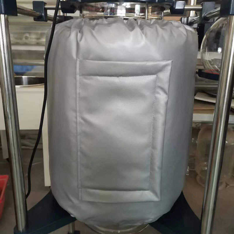 双层玻璃反应釜保温衣保温套耐高温三口烧瓶球型桶型耐高温防火