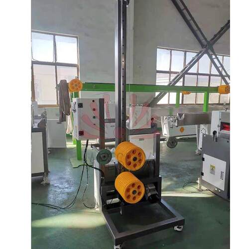 供应小型立式辅机储线架储线器摆臂式收卷线配套机器储线装置