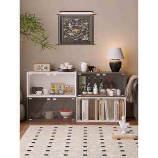 自由组合格子柜单层收纳柜手工制作展示柜收纳柜客厅书柜低柜