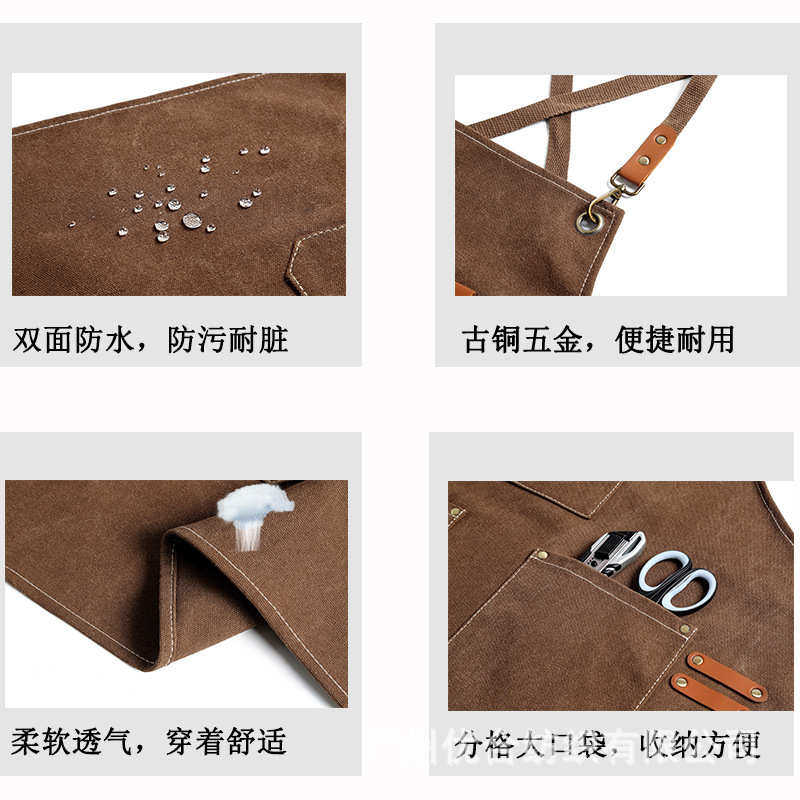 帆布围裙加logo印字餐饮专用美甲烘焙咖啡奶茶店超市薄款画画围裙,家庭/个人清洁工具,围裙套装,淘宝优惠券,粉丝福利购,淘宝优惠卷