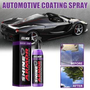 EELHOE Purple Coating Hand-Sprayed Wax Micro-Crystalline Car
