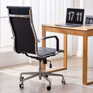 家用简约舒椅适办公椅会议旋转背靠椅洽谈会Y828手议升降扶电脑子