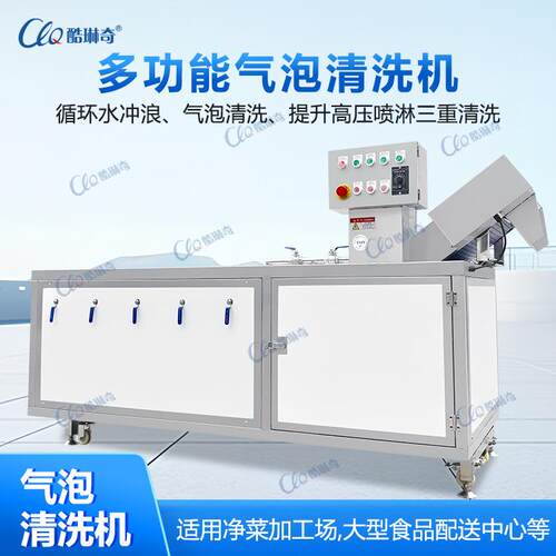 酷琳奇气泡臭氧洗菜清洗机 多功能水果清洗机 去杂质果蔬清洗设备