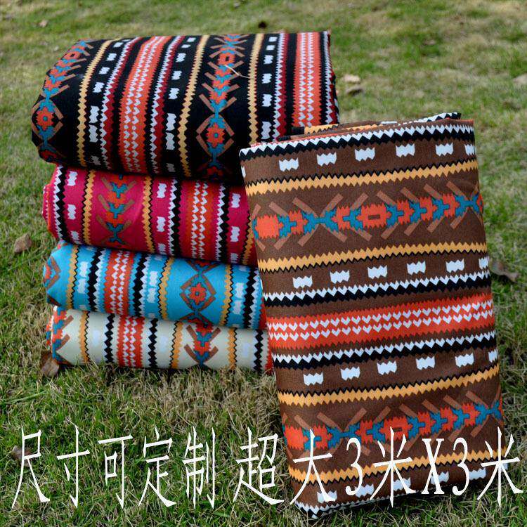 直销新款户外野餐垫室内垫客厅野炊垫超大加厚沙滩垫睡垫脚垫草坪