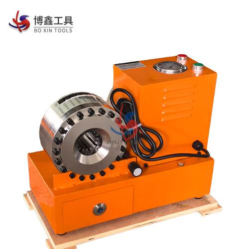 16-31mm 液压油管扣管机 70mpa超高压胶管缩管机 自动压管机扣压