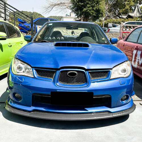 适用斯巴鲁翼豹Impreza WRX STI 2006-07前杠前铲前唇扰流板改装