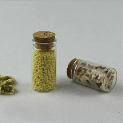 2/3PCS Glass Jars Mini Diameter 22mm Glass Kitchen Tools