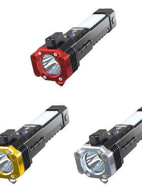 Car Safety Hammer Flashlight Multifunctional LED Strong