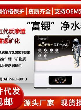 富锶净水器家用大流量双反渗透矿化饮水机厨房自来水过滤纯水机