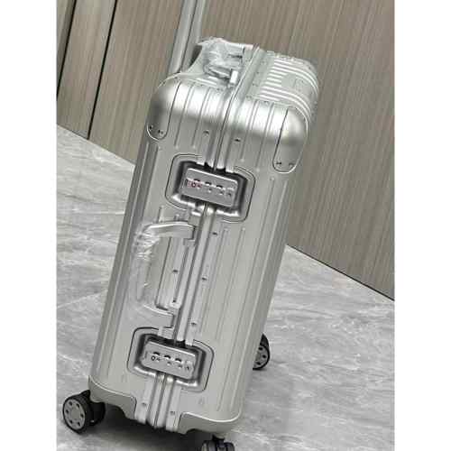 正品德品牌行全国铝镁合金拉箱万向轮李箱密码登杆机旅行箱子20寸