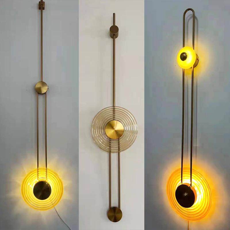 轻奢售楼部会所酒店走廊长杆壁灯北欧客厅沙发背景墙卧室床头壁灯,家装灯饰光源,壁灯,淘宝优惠券,粉丝福利购,淘宝优惠卷