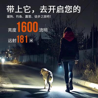 ACEBEAM TAC2AA手电筒高亮版双模式随身便携笔形小手电兼容2节5号