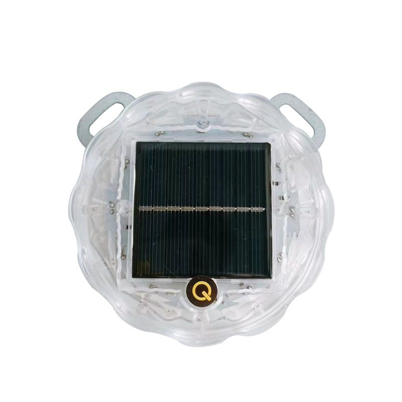 汽车防追尾太阳能警示爆闪灯大货车闪光灯强磁铁板固定示宽灯尾灯