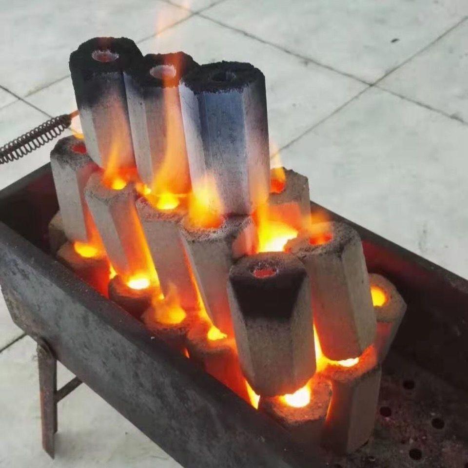 户外商用烧烤炉家用碳无烟烤木炭环保10斤果木炭取暖竹碳20斤