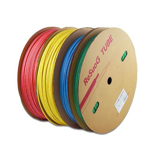 现货黑色彩色热缩套管电线线束绝缘保护用2：1收缩沃尔低压热缩管