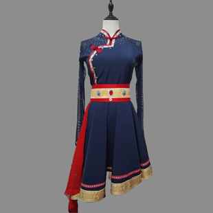 艺4考演表学生表2演服饰 蒙古族舞蹈演出服定制女款 正品 20新款
