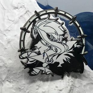 原神多托雷博士金属徽章动漫游戏同人周边帅气精致胸针送好友礼物