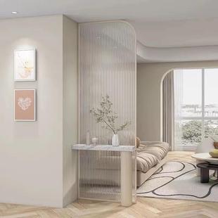 屏风隔断挡现代玻璃简间534装 约铁艺玄关轻奢卫生遮入户客厅饰