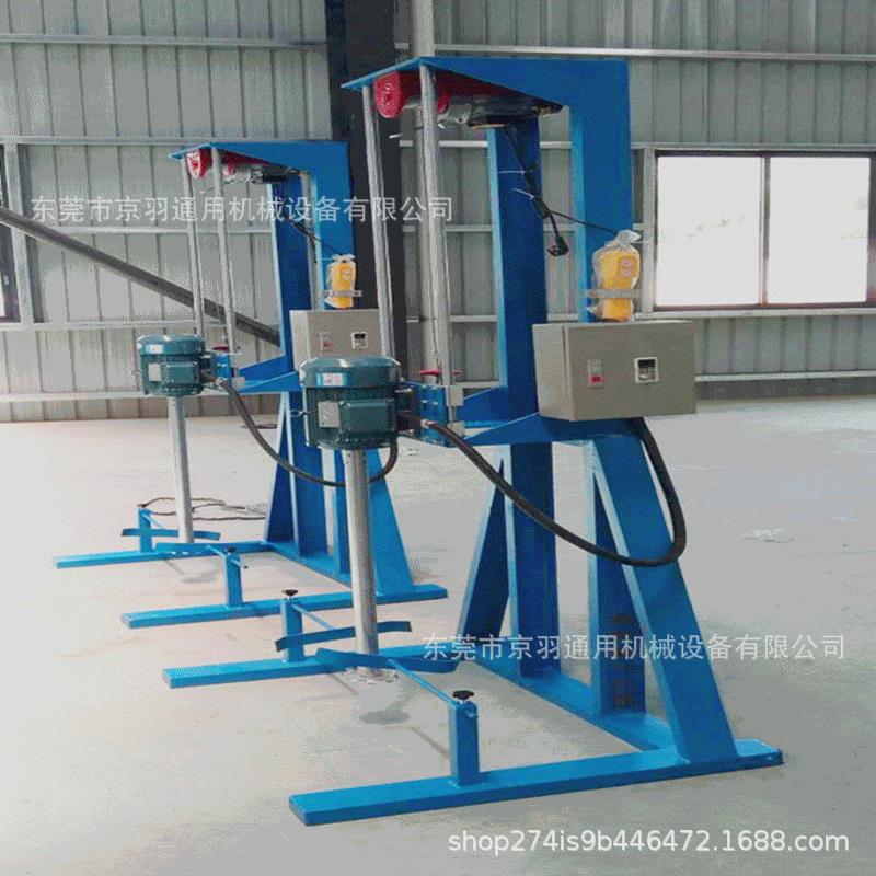 福建水性粘合剂淀粉混合型胶水调速分散机 5.5KW变频高速分散机