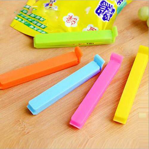 Colorful Sealing Clips, Plastic Airtight Sealing Clips for F